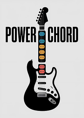 Power Chord Guitar Art