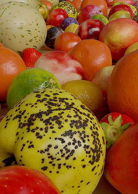 Assortment of Fresh Fruits and Vegetables