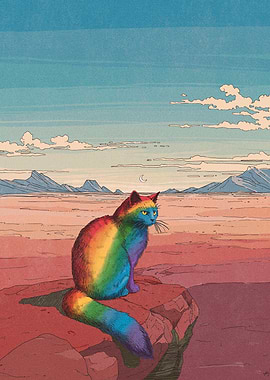Rainbow Cat
