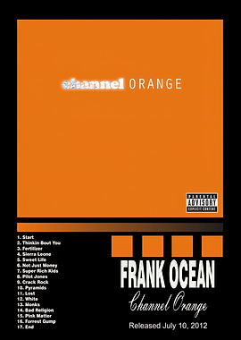 Frank Ocean Channel Orange Album Cover