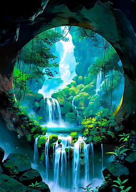 Cave Waterfall