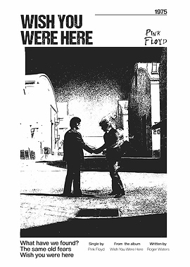 Pink Floyd Wish You Were Here Album Art