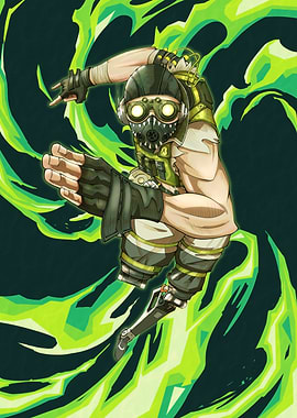 Octane Apex Legends Character Art