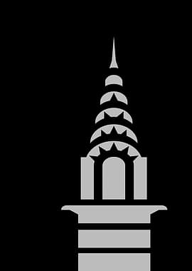 Chrysler Building Silhouette