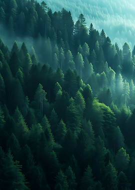 Misty Mountain Forest
