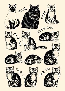 Cats with Profane Text