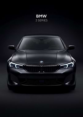 Black BMW 3 Series
