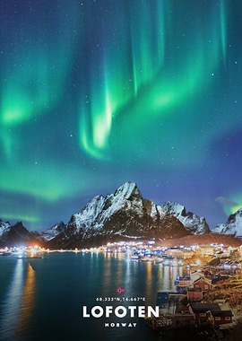 Lofoten Norway Aurora Borealis