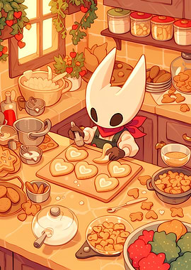 Hornet Baking Heart Cookies