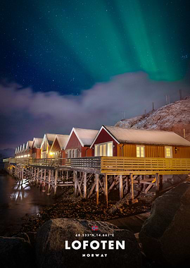 Lofoten Norway Aurora Borealis