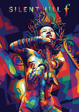 Silent Hill f Pop Art Poster