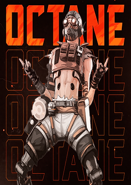 Octane Apex Legends Character Art