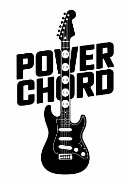Electric Guitar Power Chord
