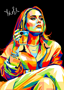 Adele Pop Art