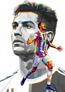 Cristiano Ronaldo Pop Art