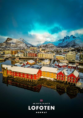 Lofoten Norway Winter Landscape