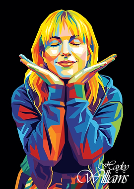 Hayley Williams Pop Art Portrait