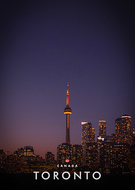 Toronto Skyline at Dusk