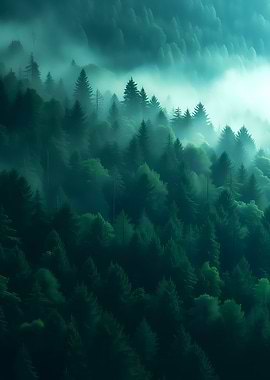 Misty Mountain Forest