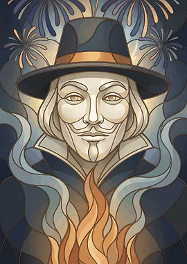 Guy Fawkes Night Bonfire