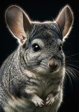 Close-up of a Chinchilla