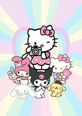 Sanrio Characters Group Photo