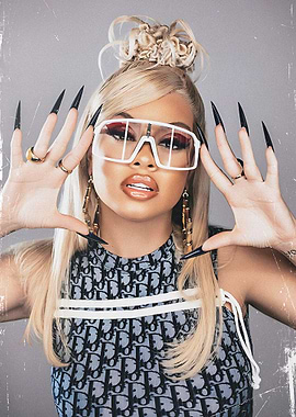 Latto Rapper Potrait