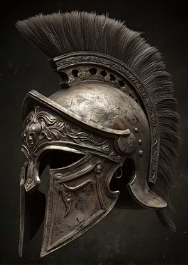 Ancient Greek Corinthian Helmet
