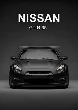 sport Black Nissan GT-R R35