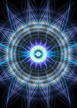 Abstract Fractal Energy Burst