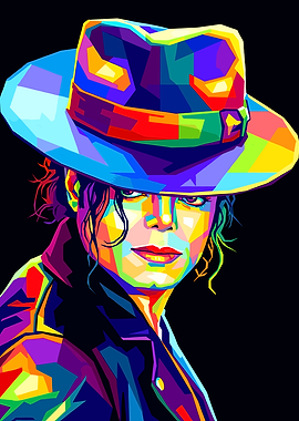 Michael Jackson Pop Art Portrait