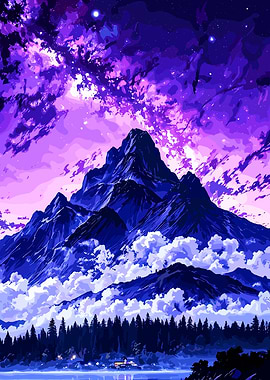 Purple Mountain Sky
