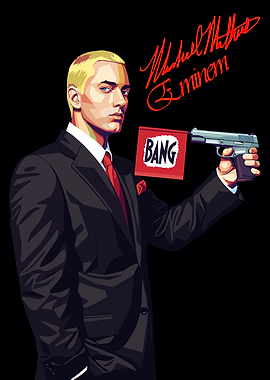 Eminem Rap Wpap art