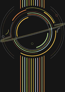 Abstract Geometric Space Design