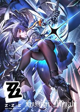 Zenless Zone Zero Miyabi Anime Art