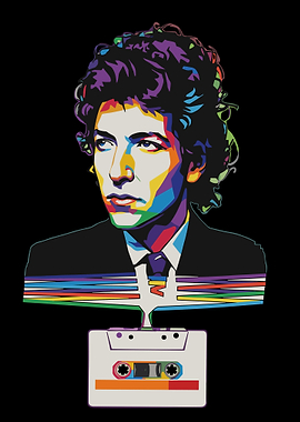 Bob Dylan Pop Art Cassette