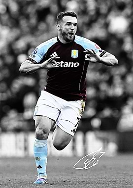 John McGinn Celebrating