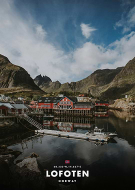 Lofoten Norway Coastal Village