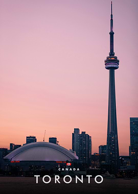Toronto Skyline at Dusk