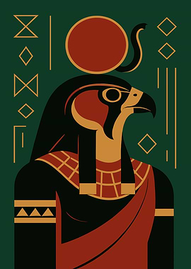 Egyptian God Horus Falcon
