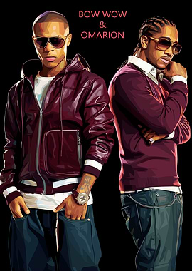 Bow Wow and Omarion Digital Art