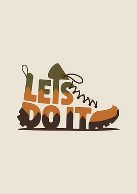 Let's Do It Shoe Art
