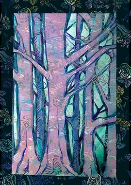 Enchanted Forest Trees