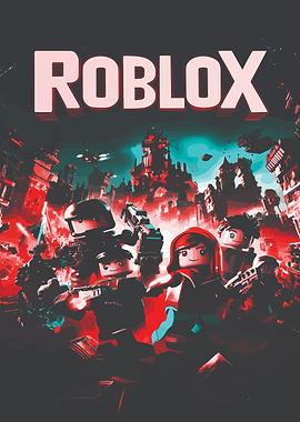 Roblox Characters in Futuristic City