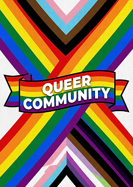 Queer Community Pride Flag