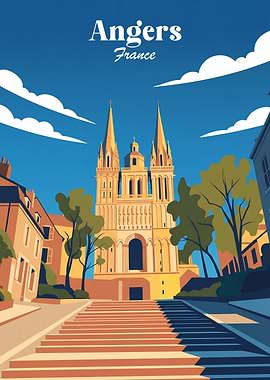 Angers France Cathedral