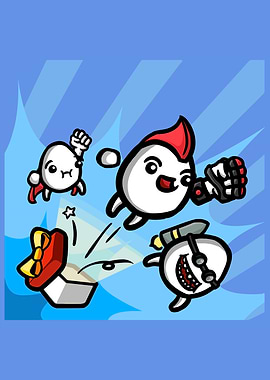 brotato Cute characters in action