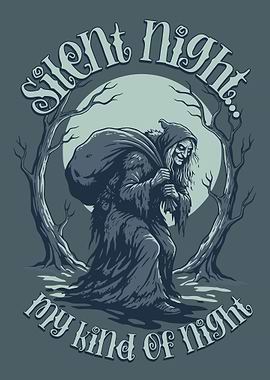 Creepy Witch with Sack