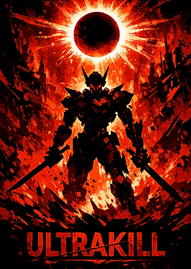 Ultrakill Robot with Swords