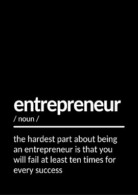 Entrepreneur definition with quote